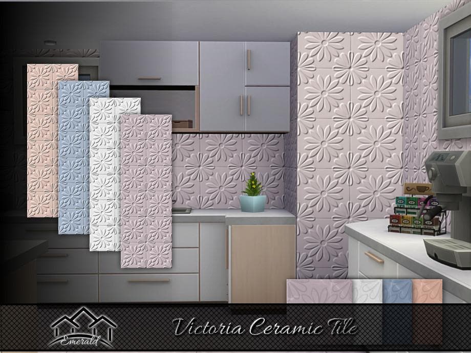 Керамическое настенное покрытие Victoria Ceramic Tile
